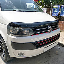 Дефлектор капота (мухобійка) Volkswagen T5"+" 2009-2015 (TAN24)