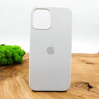 Оригинальный матовый чехол-накладка Silicone Case IPHONE 12(6.1) White