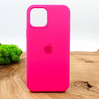 Оригинальный матовый чехол-накладка Silicone Case IPHONE 12(6.1) Raspberries