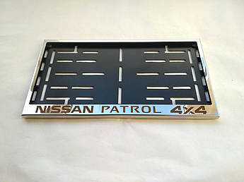 Номерна рамка для авто Nissan Patrol 4x4, рамка під американський номер