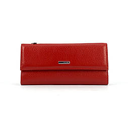 Жіночий шкіряний гаманець на магніті Karya 1142-46\45 червоний