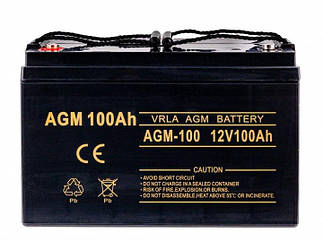Акумуляторна батарея AGM 12V 100Ah VOLT POLSKA