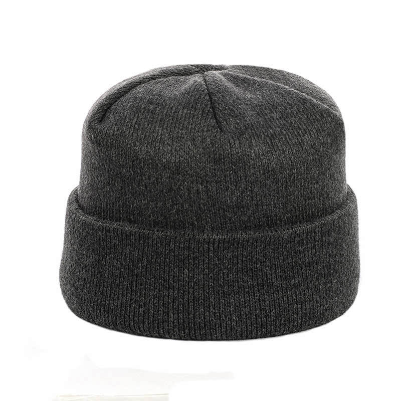 Зимова шапка на флісі темно-сірий