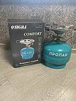 Комплект газовий кемпінг з п'єзопідпалом Comfort 5л SIGMA
