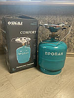 Комплект газовий кемпінг з п'єзопідпалом Comfort 8л SIGMA