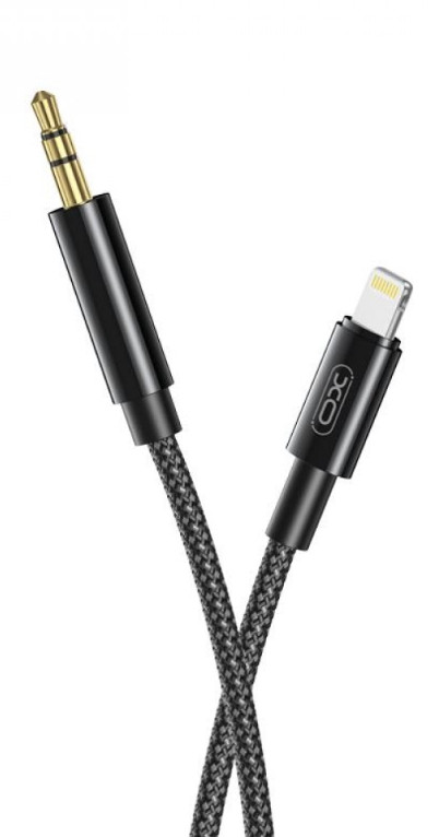 Кабель XO NB-R211A Lightning to 3.5mm cable Black