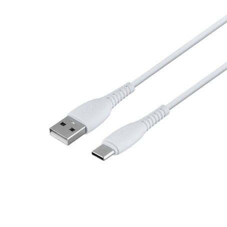 Кабель XO NB-P163 2.4A USB cable for Type-c 1M White, фото 1