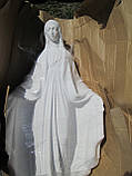 Релігійні скульптури. Статуя Богородиці Покрова No 2 висота 140 см, фото 3