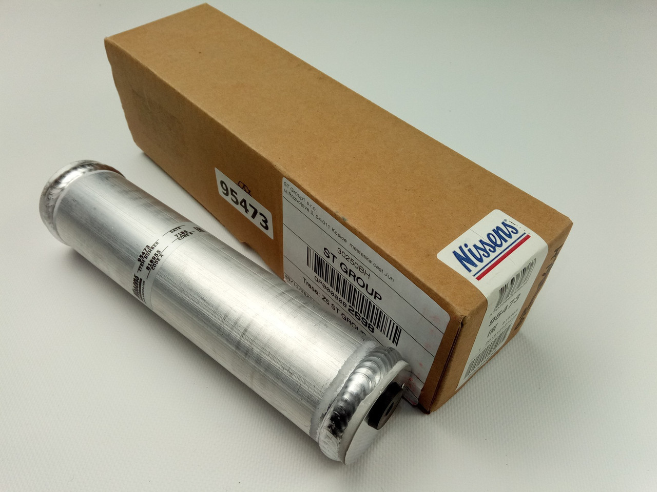 Осушувач радіатора кондиціонера Lacetti, Nissens (95473) (96405845), фото 1