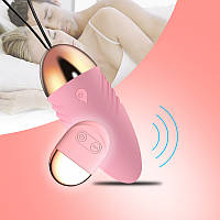 Многофункциональный силиконовый вибратор яйцо с пультом вибояйцо для пар 10 режимов вибрации Spark of love