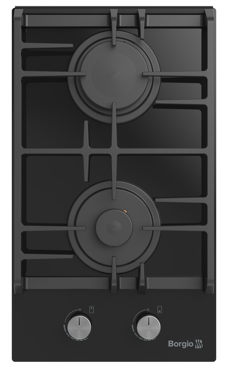 Варильна поверхня газова BORGIO DL 3370-11 Black Glass FFD