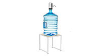 Подставка квадратная Water Stand 421 для бутылей 19 литров воды / диспенсеров / кулеров
