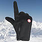 Сенсорні рукавиці жіночі зимові Winds Stopper HKXY чорний, фото 2
