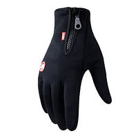 Сенсорные перчатки женские зимние Winds Stopper HKXY XL черный