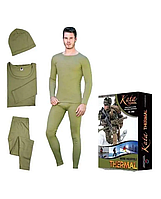 Комплект чоловічої термобілизни 3 в 1 KOTA THERMAL 2002 (-20 С), Туреччина, беж РОЗМІР L-XL