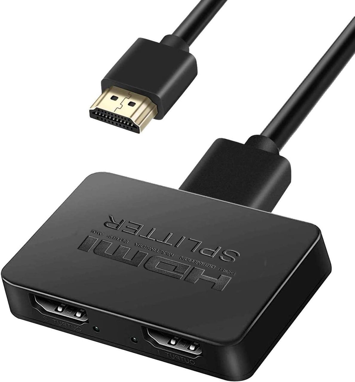 Двухпортовый HDMI сплиттер на 2 выхода Addap HVS-07, активный видеоразветвитель, 4К - фото 2 - id-p1719001437