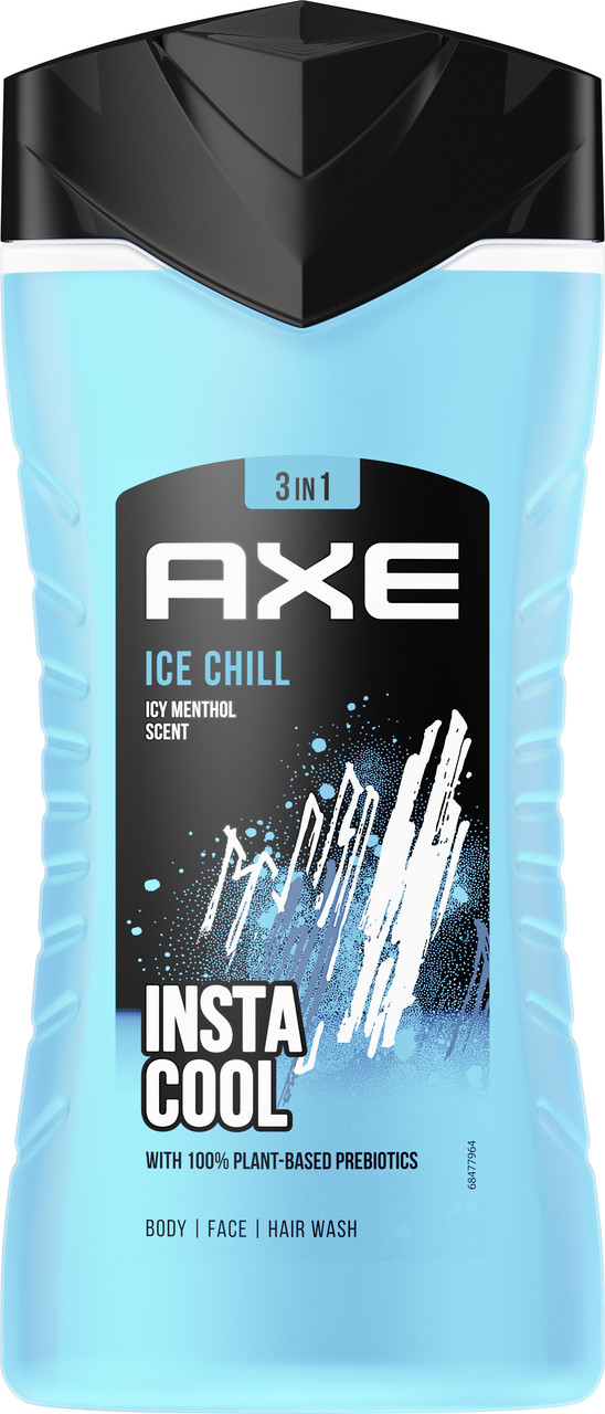 Гель для душу AXE "Ice Chill 3 в 1" (250мл.)