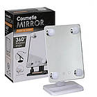 Косметичне дзеркало з LED підсвіткою від USB, Cosmetic mirror Angel / Настільне дзеркало для макіяжу, фото 11