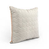 Двостороння декоративна подушка "Velour" Almond 40х40 см. Подушка інтер'єрна маленька, фото 2