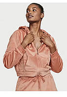 Велюровий спортивний костюм Velour Full-Zip Canyon Rose Graphic Victoria's Secret