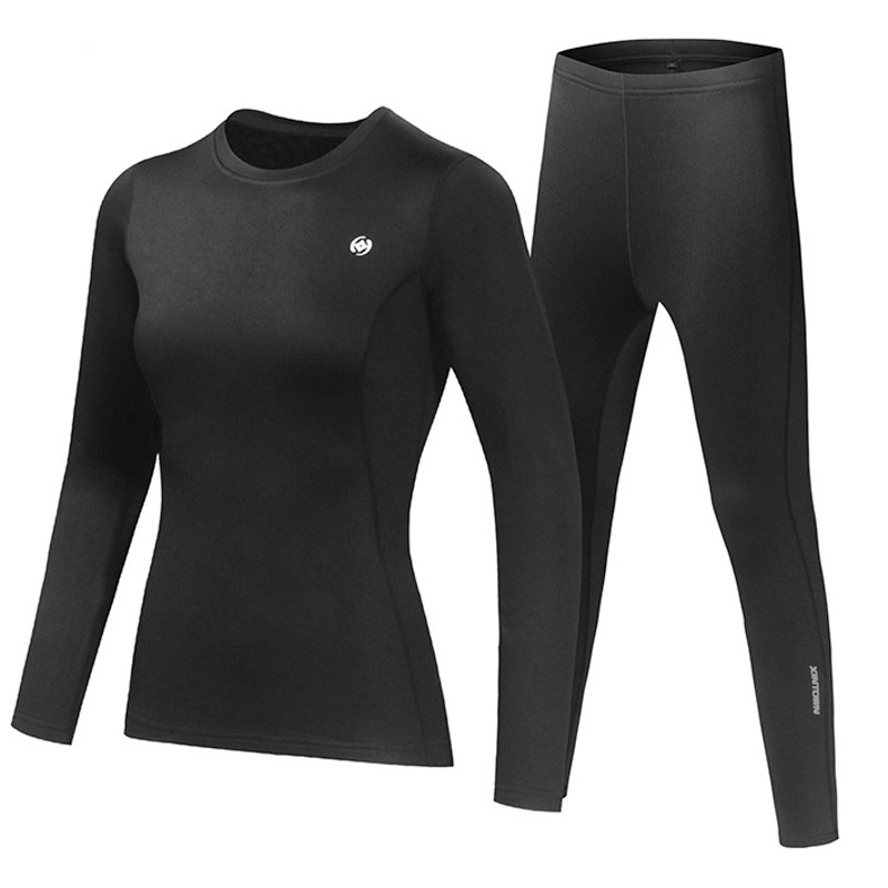 Термобілизна жіноча XINTOWN NYXT19JBYD Black (L) спортивна флісова з довгими рукавами під одяг 36 шт.