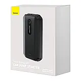 Пускозарядний пристрій Бустер Baseus 3in1 12V 10000mAh з функцією Павербанку, фото 7