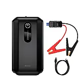 Пускозарядний пристрій Бустер Baseus 3in1 12V 10000mAh з функцією Павербанку, фото 4