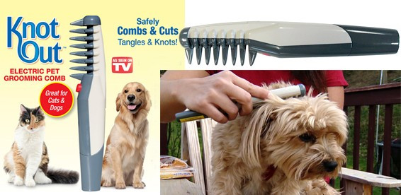 Электрическая расческа для собак и кошек KNOT OUT, щетка для вычесывания шерсти | щітка для вичісування (GK) - фото 5 - id-p1719044963