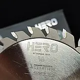 HERO V6 Ceratizit Підрізна пила 120х2,8-3,6х2,2х20 двокорпусна 12+12 z для ДСП, фото 6