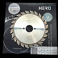 HERO V6 Ceratizit дисковая пила подрезная двухкорпусная 120х2,8-3,6х2,2х20 12+12 z для ДСП