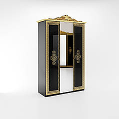 Шафа Дженніфер Чорний глянець 3дв.