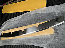 Накладка на бампер з загином седан MG 550 2012 р. (NataNiko)