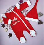 Комплект новорічний для новонародженого, фото 2