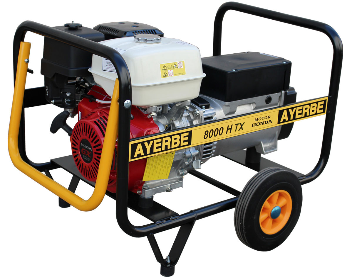 Трифазний генератор бензиновий AYERBE 8000 H TX