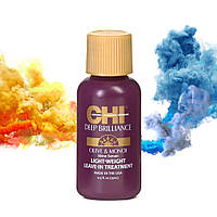 Сыворотка-шелк для волос CHI Deep Brilliance Shine Serum Light Weight Leave-In Trea 15 мл (11515L')
