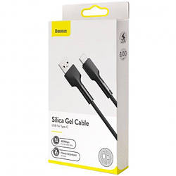 Кабель Baseus Silica Gel USB Cable for Type-C 100Вт (1m)