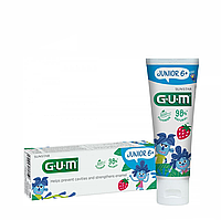 Детская зубная паста Gum Junior от 6 лет (фтор 1450, вкус клубники), 50 мл