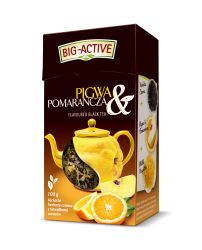Чай чорний Big-Active з айвою й апельсином, 80 г