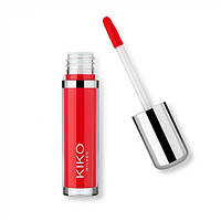 Помада стойкая жидкая Kiko Milano Latex Shine - 09 Fire Red