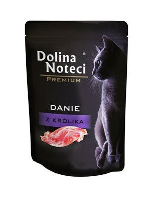 Беззерновий вологий корм для котів із кроликом Dolina Noteci Premium 85 г, фото 1