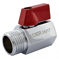 Кран кульовий 1/2" Koer mini