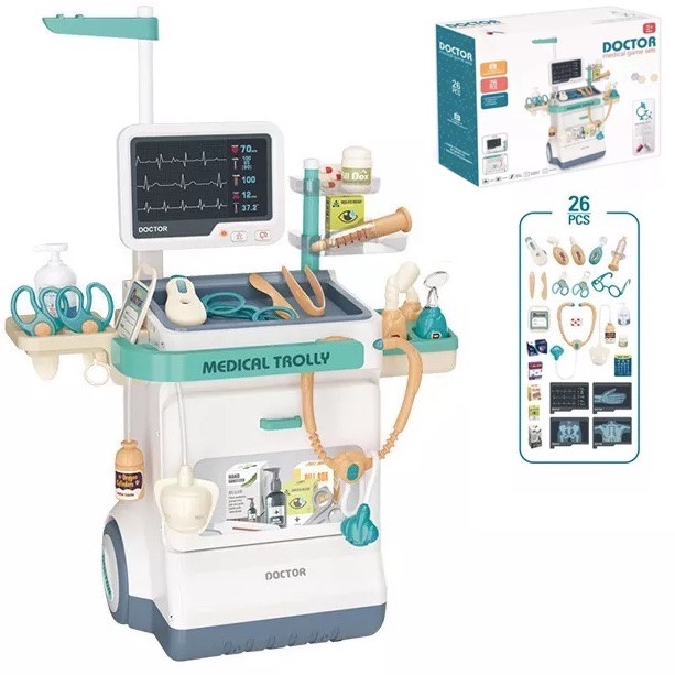Ігровий набір з візком "Лікар" арт. 660-90, фото 1