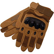 Тактичні рукавиці T-Gloves розмір L койот, фото 4