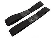 Лямки атлетичні EasyFit для турніка та поперечини чорні, фото 3