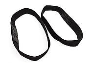 Лямки атлетичні EasyFit для турніка та поперечини чорні, фото 5