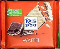 Шоколад Ritter Sport Waffel 100 г. Німеччина