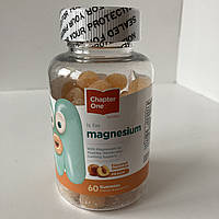 Chapter one Magnesium, Магній дитячий із персиковим смаком в желейках, 60 шт