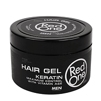 Гель стайлинг RedOne Hair Styling Gel Keratin сильной фиксации с кератином, 450 мл