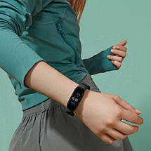 Фітнес-браслет-трекер Smart BAND М7 спортивний розумний смарт-годинник із крокоміром і тонометром Синій, фото 3