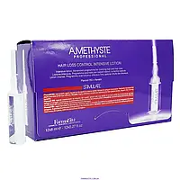 Лосьон в ампулах стимулюючий рост волосся Amethyste Stimulate Hair Loss Control Farmavita Lotion 12*8 мл.